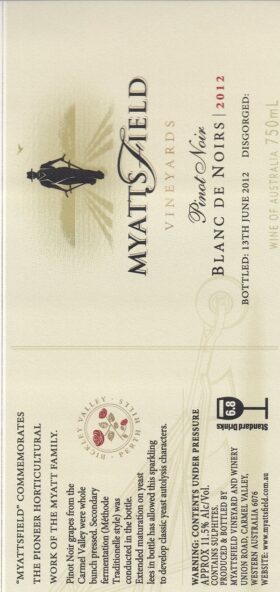 2012 BLANC DE NOIR